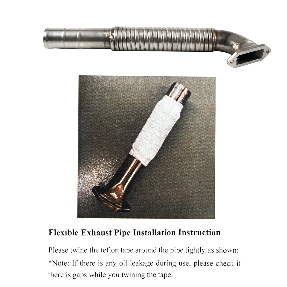 Original DLE Connector Pipe Flexible Bend Header For DLE 55RA Engine Exhaust - Image 4 of 4