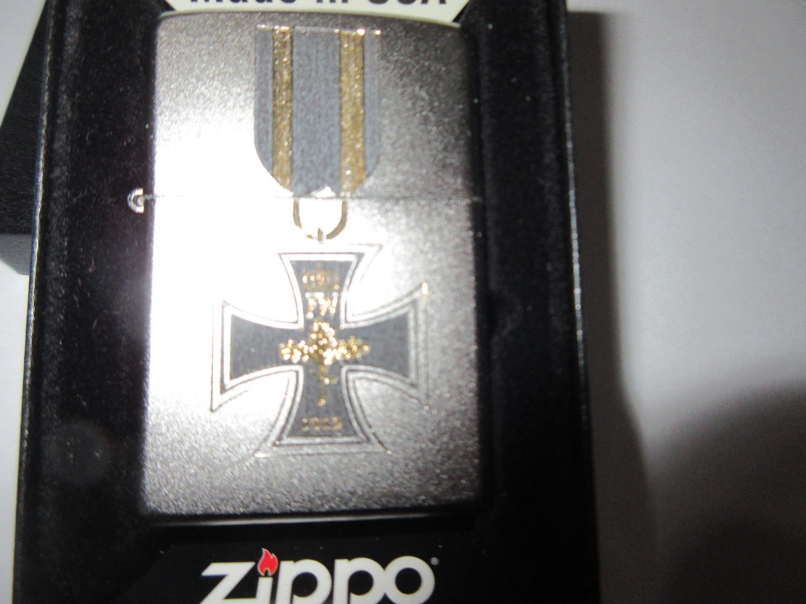 Zippo Eisernes Kreuz Orden Helm Schwert Eichenlaub Ritterkreuz WWI WH Iron Cross eBay