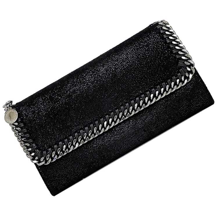 財布・小物その他 STELLA MCCARTNEY Woman Wallet Black 430999W9132 1000 Stella McCartney Bifold Long Wallet ec-21484 Black Falabella