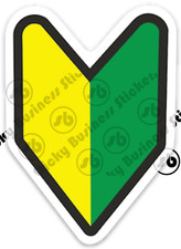 Shoshinsha Mark Wakaba Mark Japan Student Driver Vinyl Sticker