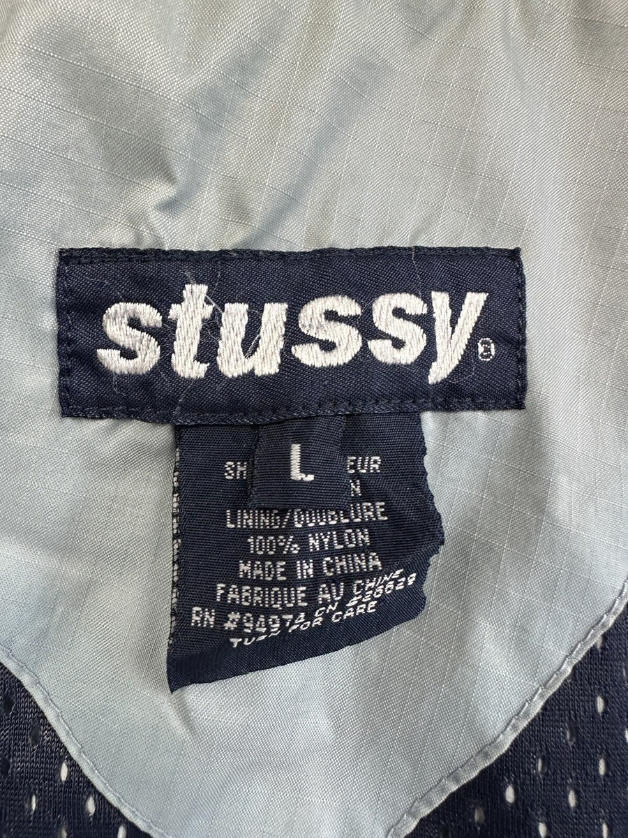 Vintage Stussy S Logo Color Block Y2K Windbreaker Jacket | eBay Vintage Stussy S Logo Color Block Y2K Windbreaker Jacket | eBay