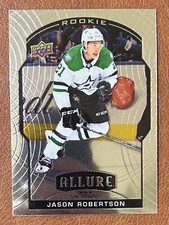 Jason Robertson 2020-21 Upper Deck Allure Rookie Base #82 Dallas Stars