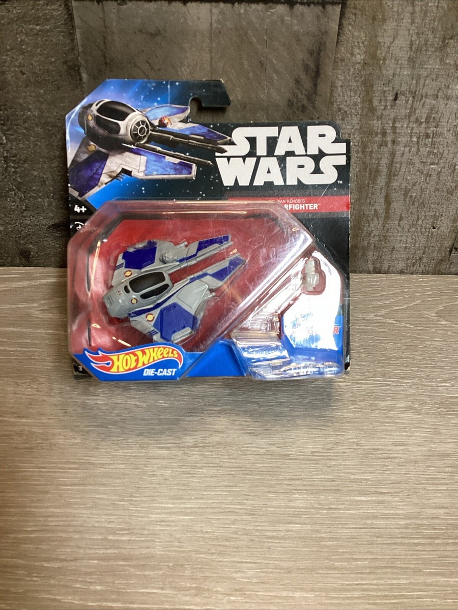 Hot Wheels Star Wars Obi-Wan Kenobi's Jedi Starfighter 2014 CGW52