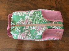 Lilly Pulitzer Spearmint BLOSSOM VIEWS SHOE BAG Travel Gym Zip CarryOn GWP NWT