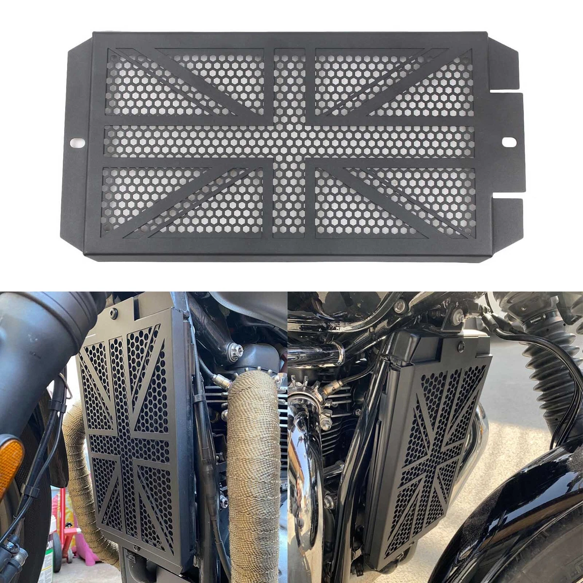 Triumph bobber sale radiator guard