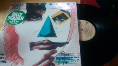 BILLY SQUIER Signs of Life LP Capitol SJ-12361 1st press, Brian May solo nm