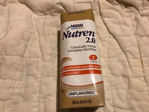 NESTLE 24 EA Nutren 2.0 Complete Liquid Nutrition Unflavored 8.45 Carton