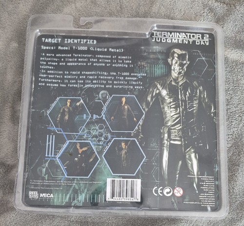 Terminator sellado 2 día del juicio t-1000 metal líquido 2010 nuevo sellado - Imagen 2 de 2