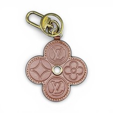 Louis Vuitton Flower Monogram Leather Key Chain