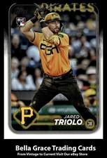 2024 Topps Series One Jared Triolo #281 Pittsburgh Pirates Rookie MLB Baseball 