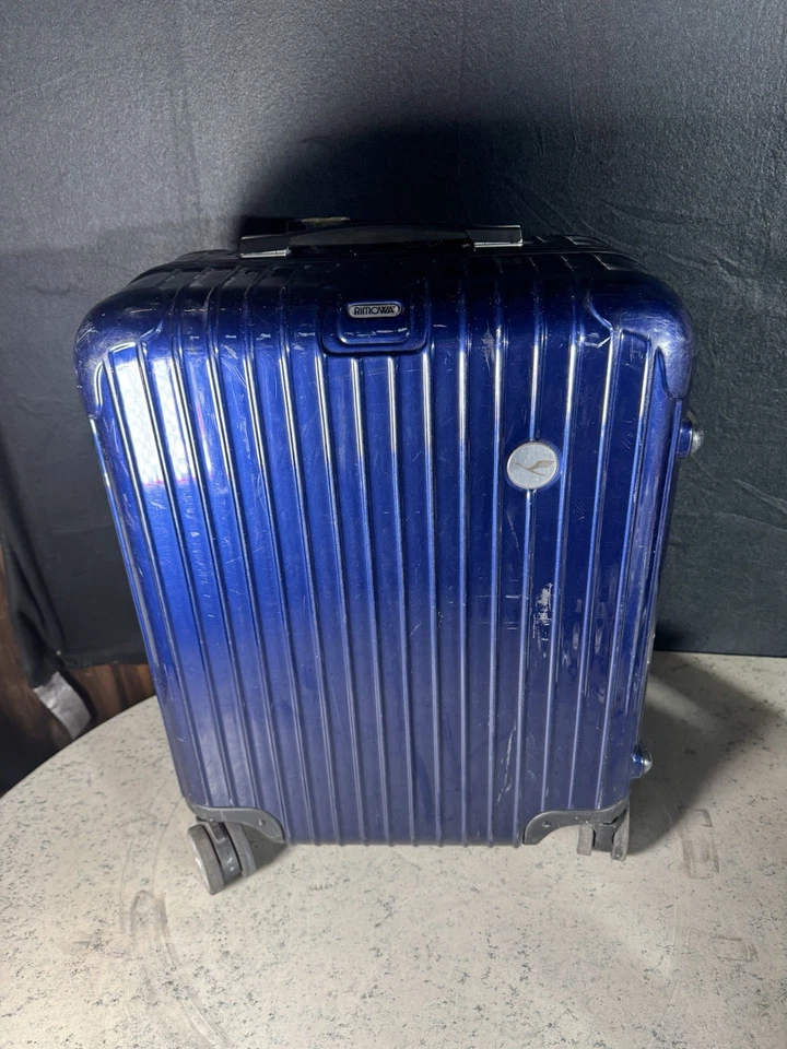RIMOWA Essential Cabin Valigia Blu 4 Ruote Trolley (7016) - Immagine 2 di 4