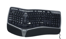 Microsoft Natural Ergonomic Keyboard 4000 v1.0 KU-0462 USB Wired FREE S/H