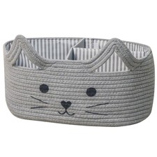 Diaper Caddy Organizer, Cotton Rope Diaper Caddy Basket, Baby Shower Basket, ...