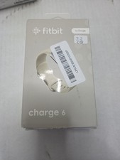 Fitbit Charge 6 Smartwatch Fitness Tracker GA05185-NA Silver/Porcelain NOB - L22