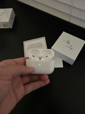 Apple AirPods Pro 2nd Generation with MagSafe Wireless Charging Case - White