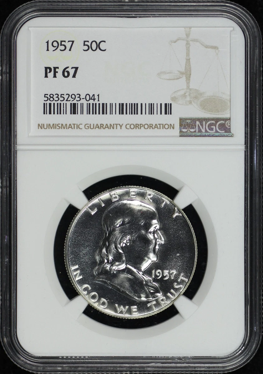 Uncirculated 1957 Franklin Half Dollars (1948-1963) for sale | eBay