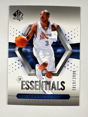 2004-05 SP Authentic - SP Essentials Steve Francis #119 2019/2999