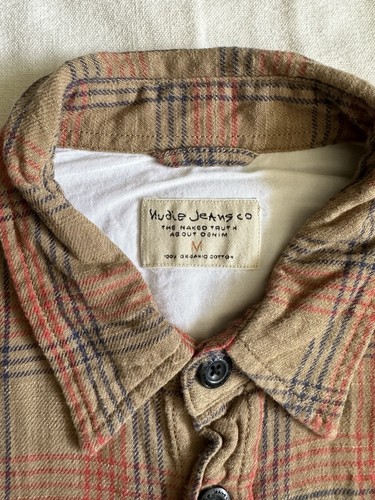 Nudie Jeans Co, Sten Tricolor Light Weight, Cotton Flannel, Size medium - Picture 2 of 15