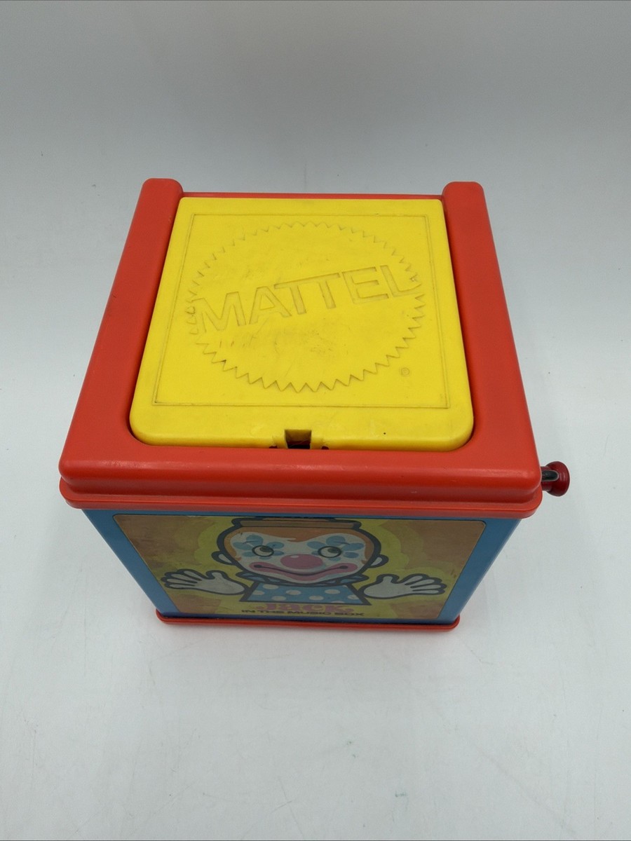 Jack Vintage 1976 Mattel USA Jack in the Music Box Working | eBay