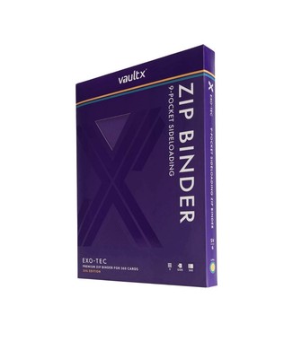 Vault X Eco-Tec SV6 Twilight Masquerade 9-pocket zip binder Unlimited