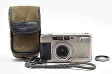 All Works Near MINT   Contax TVS Point  Shoot 35mm Film Camera From JAPAN