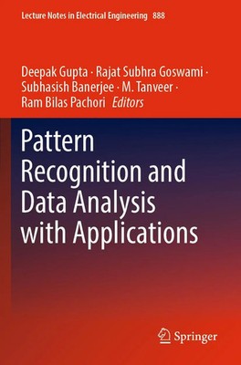 Pattern Recognition and Data Analysis with Applications | Deepak Gupta (u. a.)