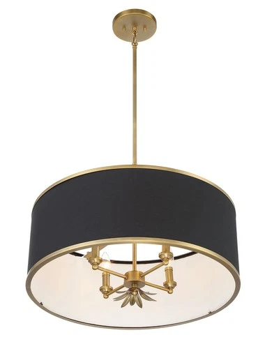 Minka Lavery 4584 Caprio 4 Light 24"W Multi Light Pendant - Natural Brushed - Picture 3 of 12