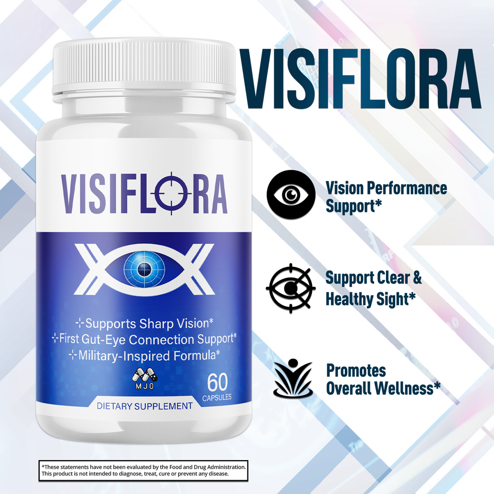 (2 Pack) Visiflora Pills Advanced Vision Support Supplement Visi Flora ...
