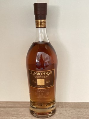 GLENMORANGIE 18 YEARS OLD HIGHLAND SINGLE MALT SCOTCH WHISKY 43% 0,70l Fl