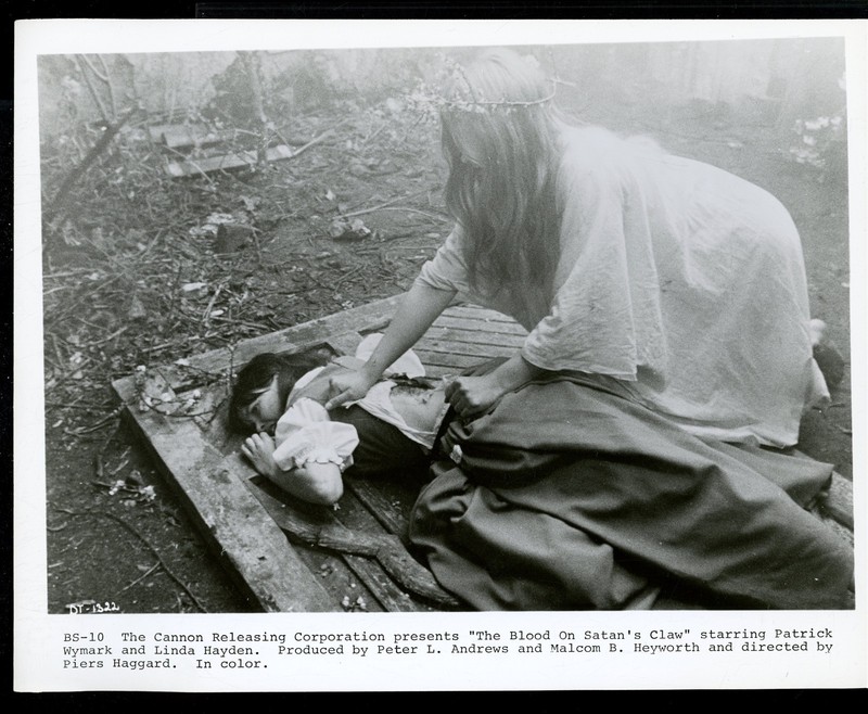 LINDA HAYDEN in The BLOOD on SATAN'S CLAW Original 1971 8 x 10 Horror Still vv