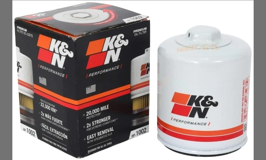 K&N HP-1002 Oil Filter For 87-92/93-98 Supra Turbo/Non-Turbo, 06-09 Miata - Image 2 of 3