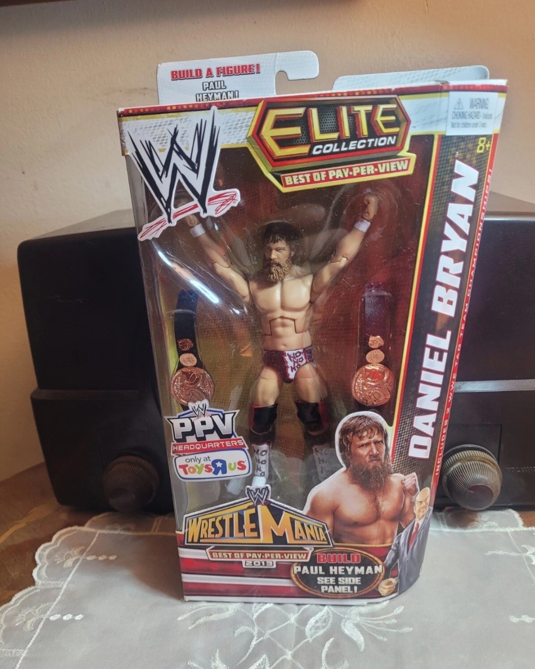 New Mattel WWE Elite Series WrestleMania 29 Daniel Bryan Exclusive Action Figure ToysRUs  