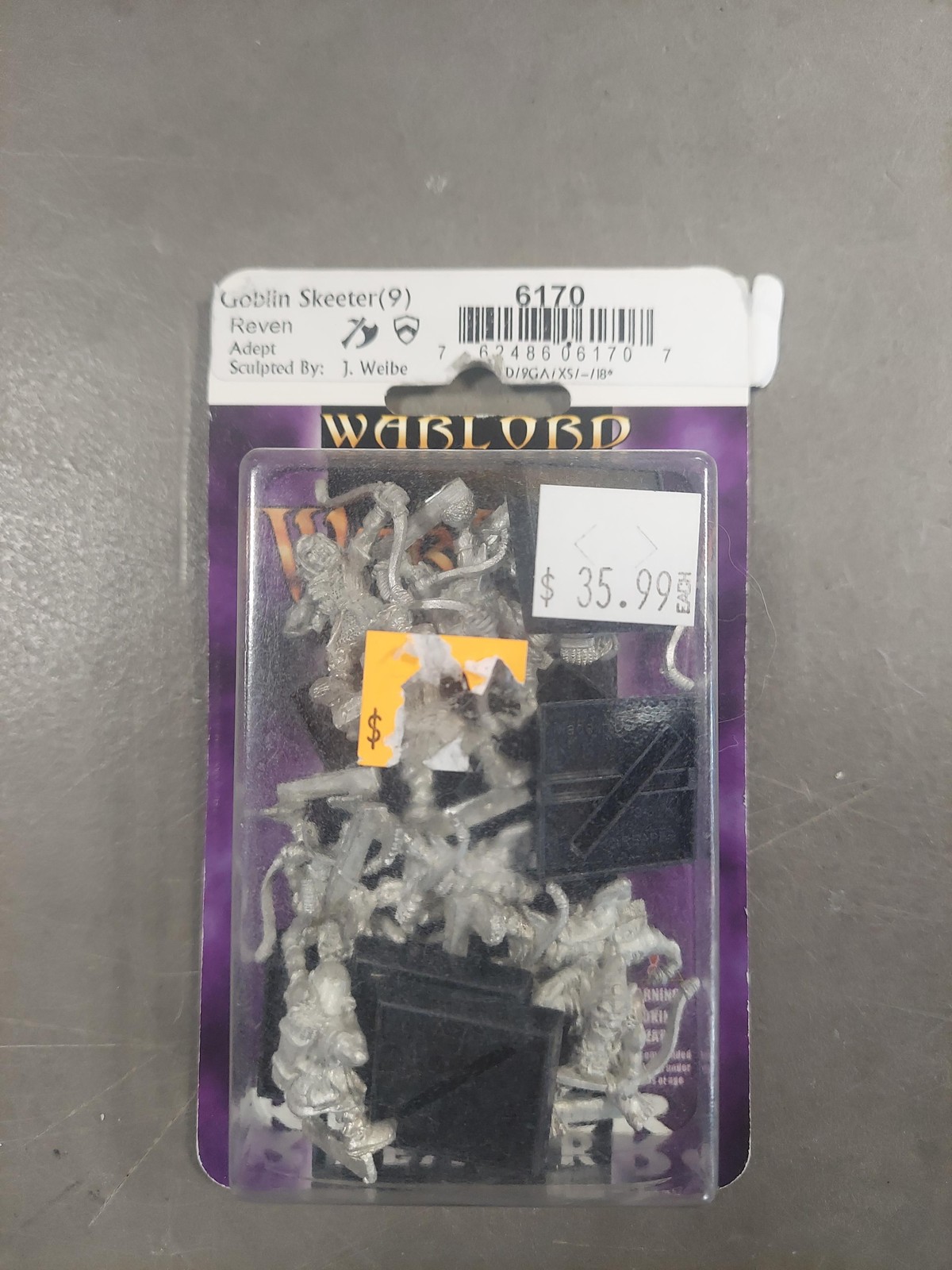 Reaper Miniatures Goblin Skeeters 9 OOP REM 06170 7790₽