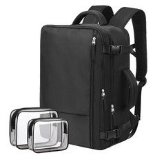 Travel Backpack for Women Men Large Carry On Person Item Flight Approved 17 I...