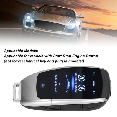 . Silberne Universal TK900 LCD Touchscreen Smart Key Fernbedienung Für