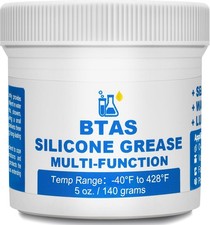 BTAS Food Grade Silicone Grease 5 oz for Plumbing O Rings Gaskets Pools