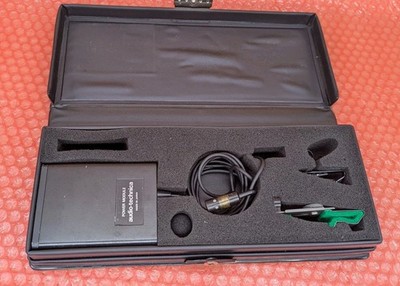 Audio-Technica Phantom Power Module XLR to Lavalier Microphone Beltpack