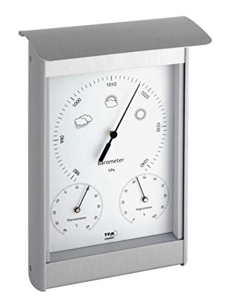 TFA 20-2045 Stazione meteorologica Digitale Argento - NUOVO 