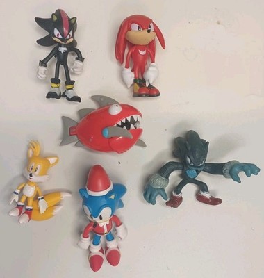 Sonic The Hedgehog  & More Figures Lot of 6