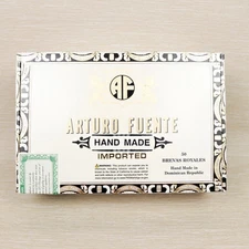 Arturo Fuente Brevas Royale Empty Wood Cigar Box 8.75" x 5.75" x 3"