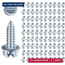 License Plate Screws set 14 Mounting Hardware for Car Dealer 100P