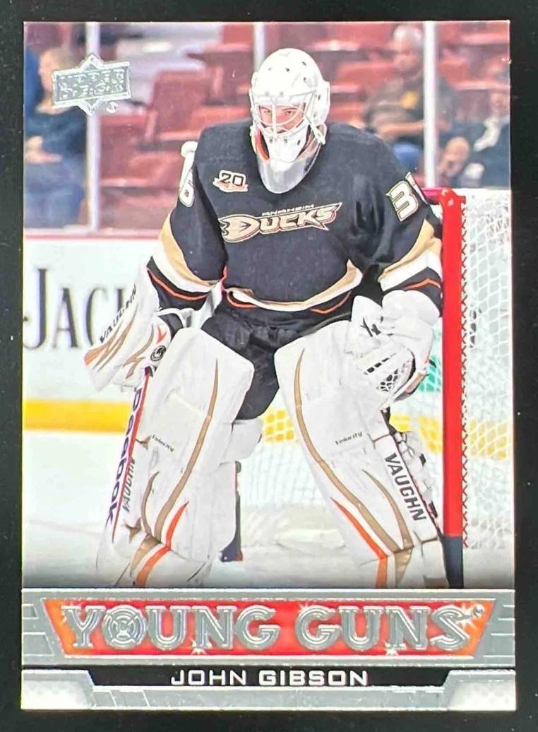 2013-14 Upper Deck #486 John Gibson Young Guns RC
