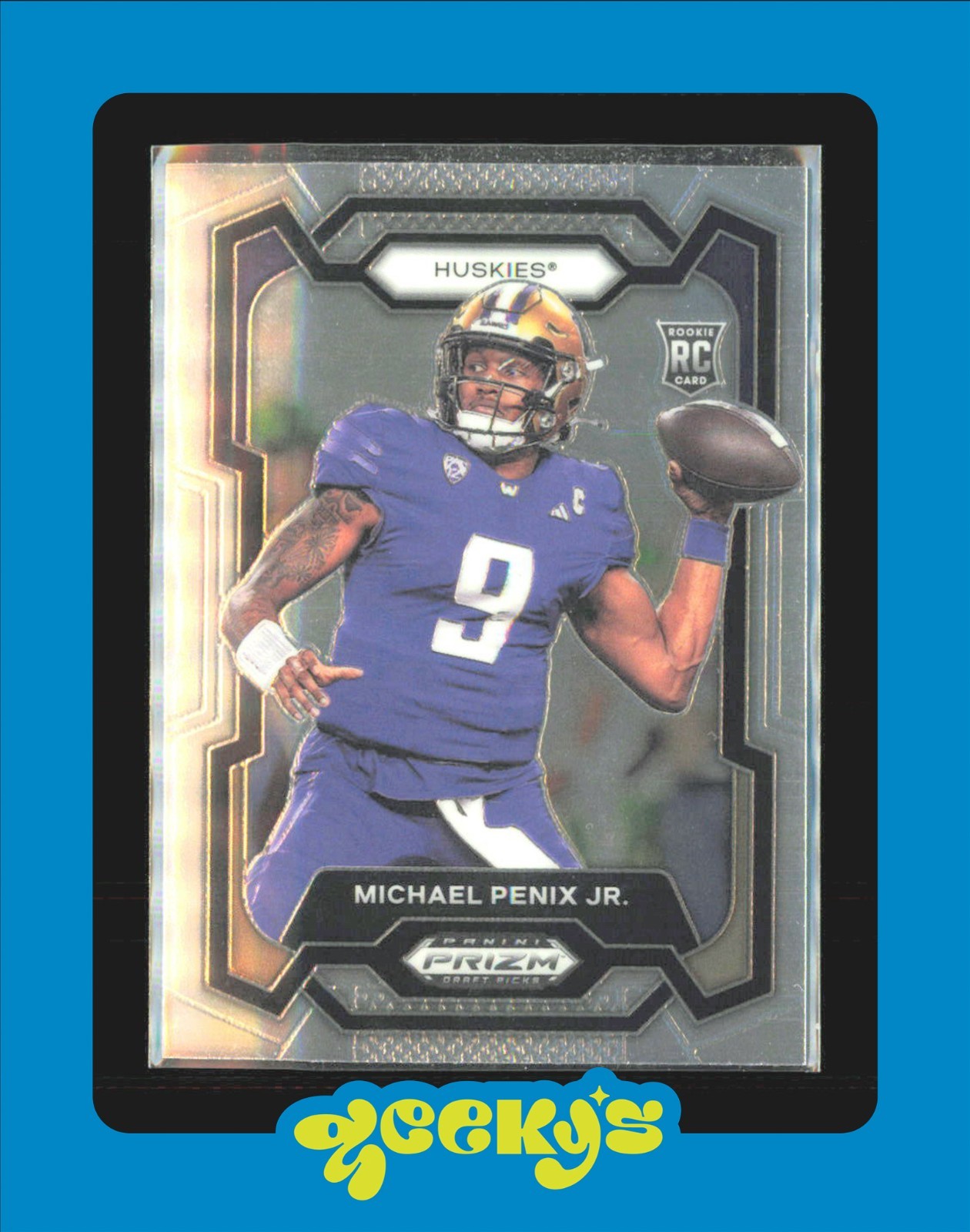 2024 Panini Prizm Draft Picks - Michael Penix Jr. #101 (RC) $2MIN ORDER FALCONS