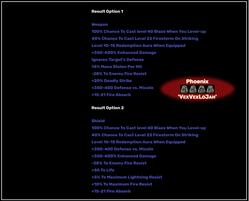 Diablo 2 Resurrected All Best Runewords Enigma CTA D2R Ladder Season 12 ...