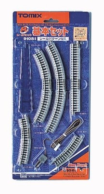 (TOMIX Spur N Mini Rail Set Basic Set MA Muster 91.081 Modelleisenbahn Schien...