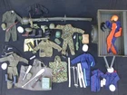Vintage Stony Smith, Gi Joe lots of equipment & Outfits, Marx, Hasbro, Hong Kong