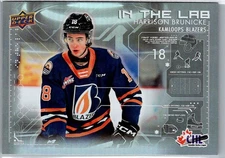 2024-25 Upper Deck CHL In The Lab Harrison Brunicke #IL-5