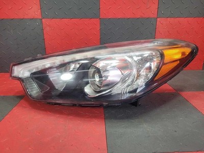 2014-2017 Kia Forte LH Driver Halogen Headlight Lamp w/LED Accents OEM Nice