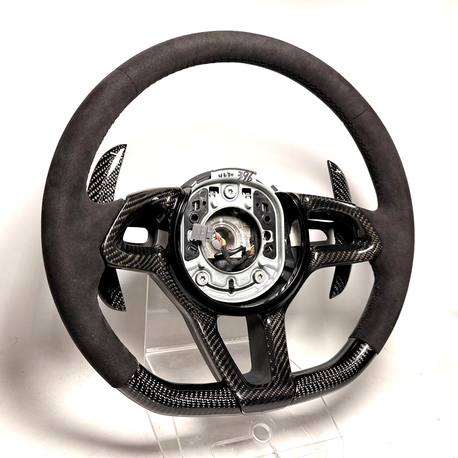 Real Carbon Alcantara steering wheel McLaren MP4 570S 650S 675LT GT NO EXCHANGE