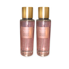 Victoria's Secret Velvet Petals Fragrance Body Spray Mist 8.4 fl oz Set Lot of 2